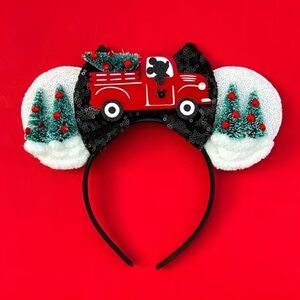 Merry Christmas Mickey Minnie Mouse
Ear Headband Hair Accessories one size